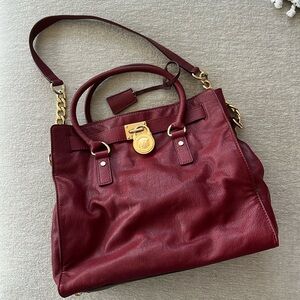 Michael Kors Hamilton soft Leather Tote